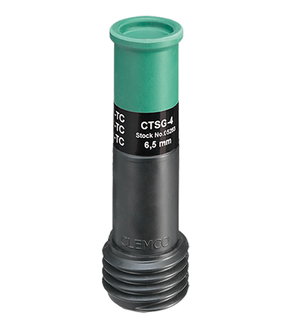 Clemco Wolframcarbid (TC) Düse CTSG-4 mit Gummiummantelung für Grobgewinde 50mm
